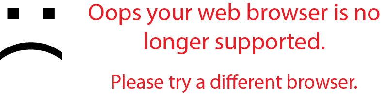 This browser is not supported